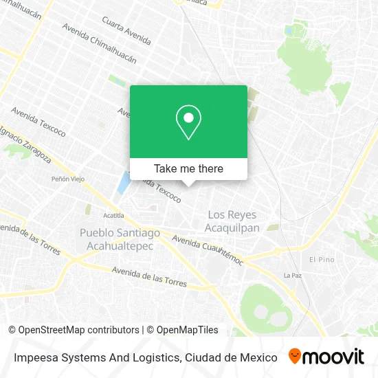 Impeesa Systems And Logistics map