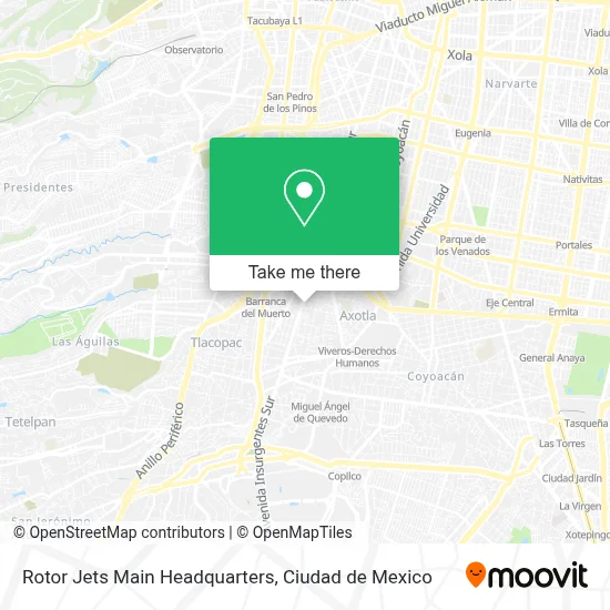Rotor Jets Main Headquarters map