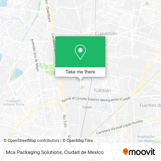 Mca Packaging Solutions map