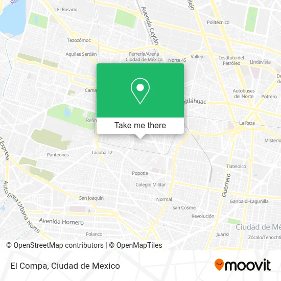 El Compa map