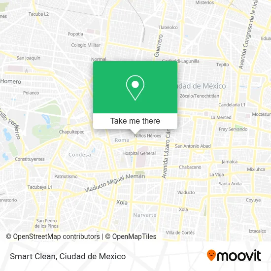 Smart Clean map
