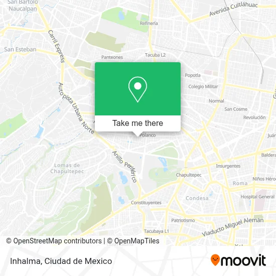 Inhalma map