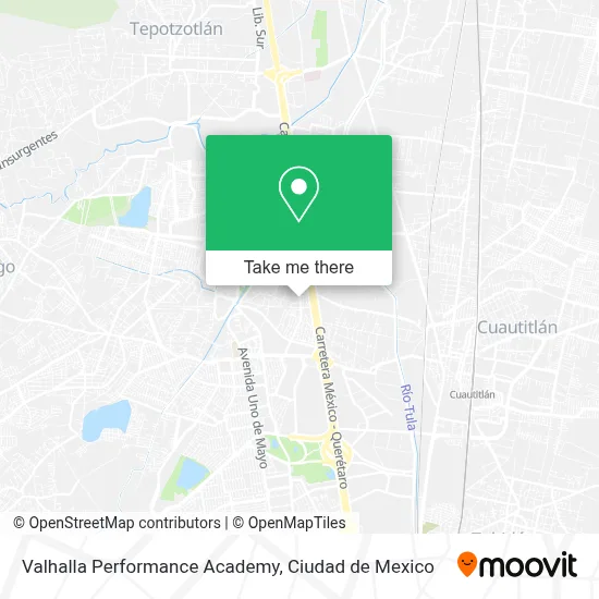 Valhalla Performance Academy map