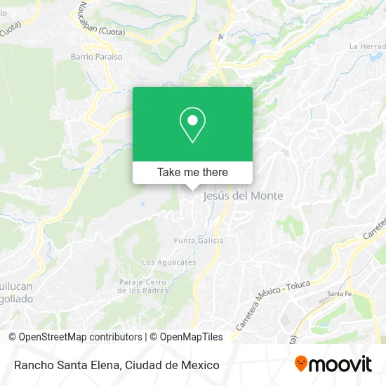 Rancho Santa Elena map