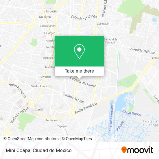 Mini Coapa map
