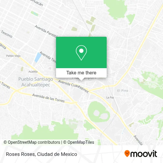 Roses Roses map