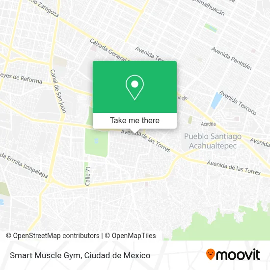 Smart Muscle Gym map