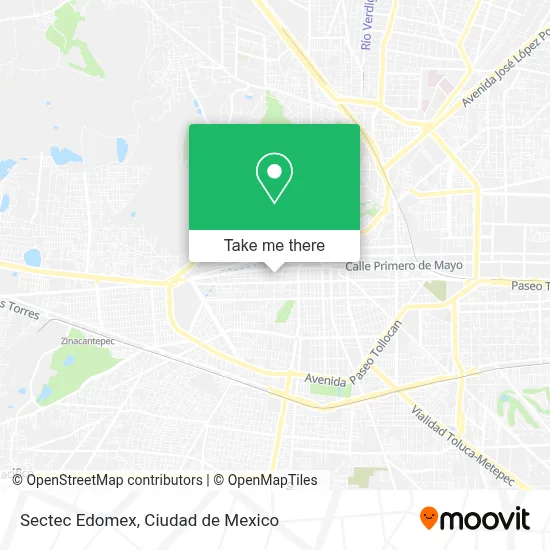 Sectec Edomex map