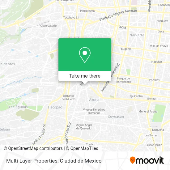 Multi-Layer Properties map