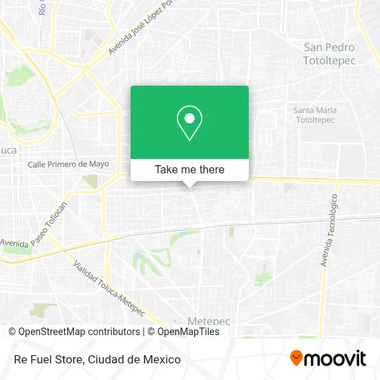 Re Fuel Store map