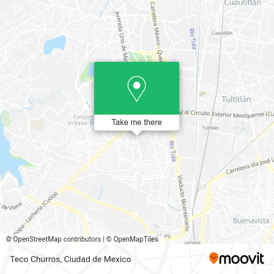 Teco Churros map