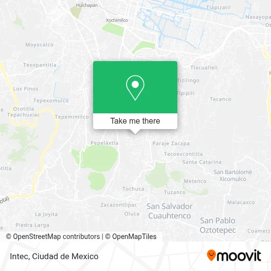 Intec map