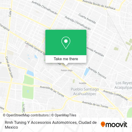 Rmh Tuning Y Accesorios Automotrices map