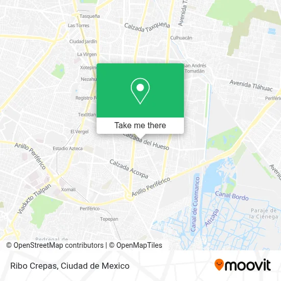 Ribo Crepas map