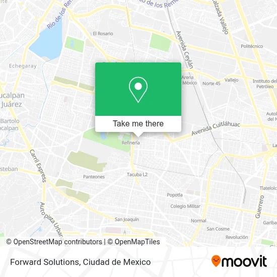 Forward Solutions map
