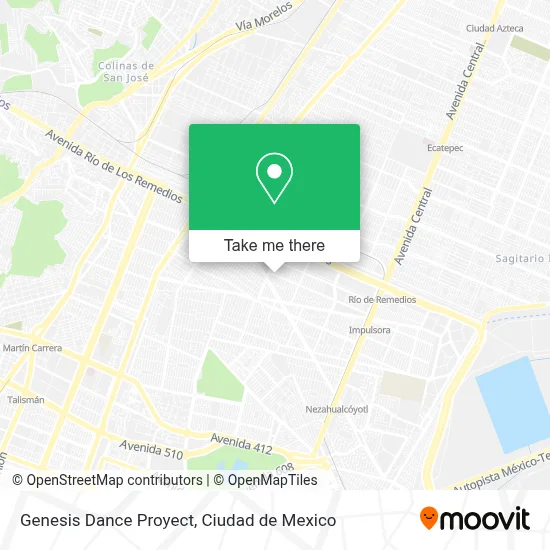 Genesis Dance Proyect map
