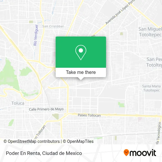 Poder En Renta map