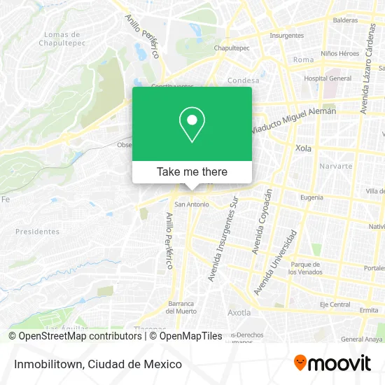 Inmobilitown map