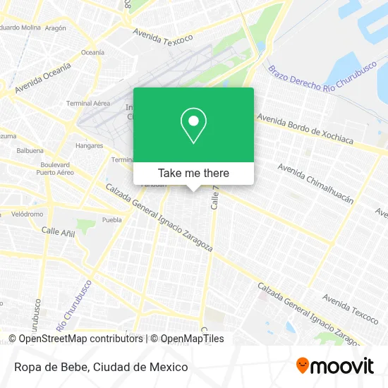 Ropa de Bebe map
