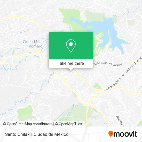 Santo Chilakil map