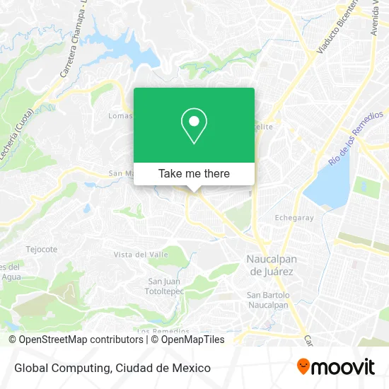 Global Computing map