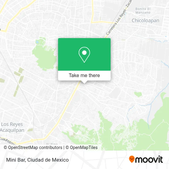 Mini Bar map