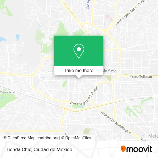 Tienda Chic map