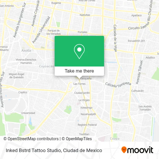 Inked Bstrd Tattoo Studio map