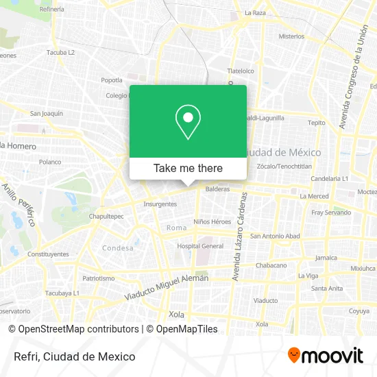 Refri map