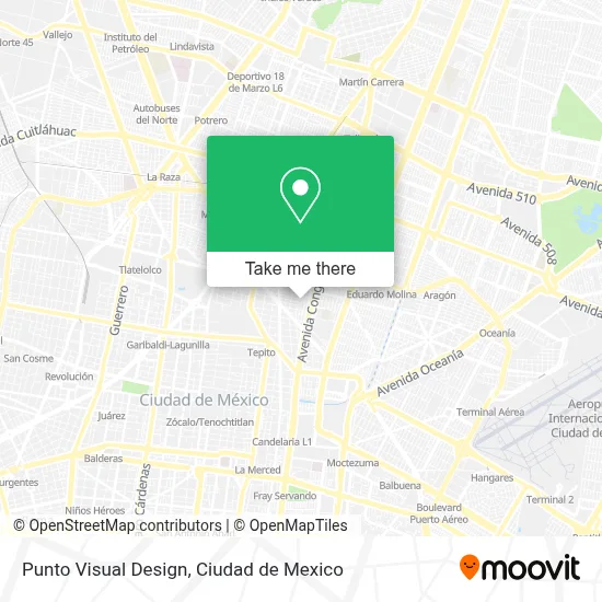 Punto Visual Design map