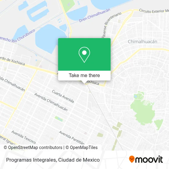 Programas Integrales map