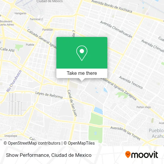 Show Performance map
