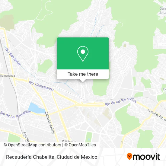 Recaudería Chabelita map