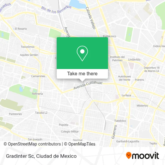 Gradinter Sc map
