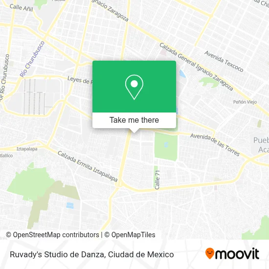 Ruvady's Studio de Danza map