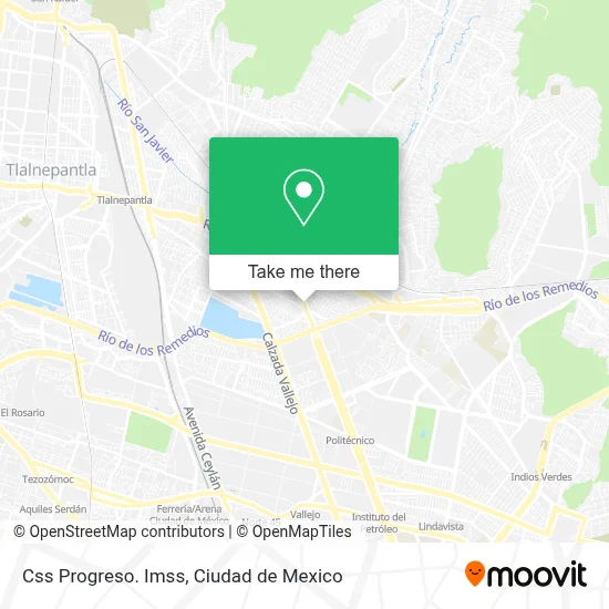 Css Progreso. Imss map