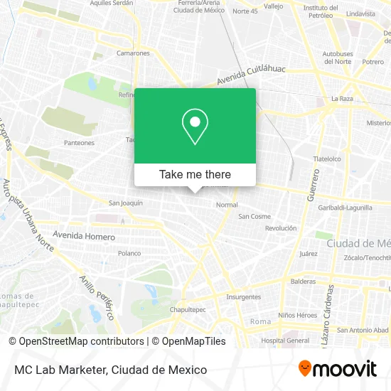 MC Lab Marketer map
