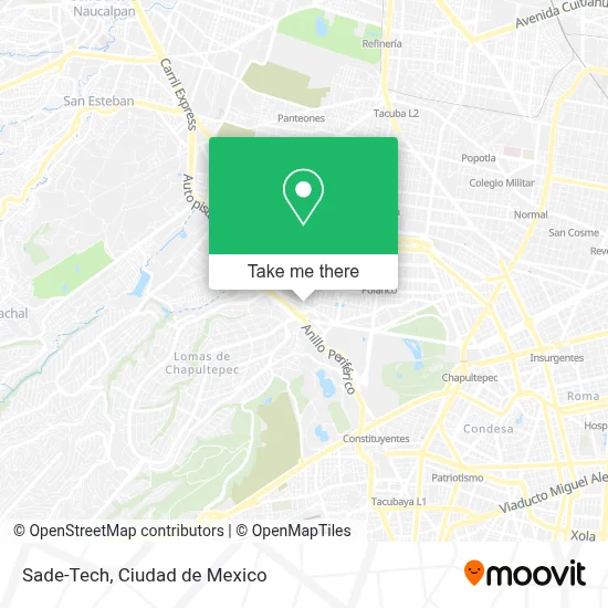 Sade-Tech map
