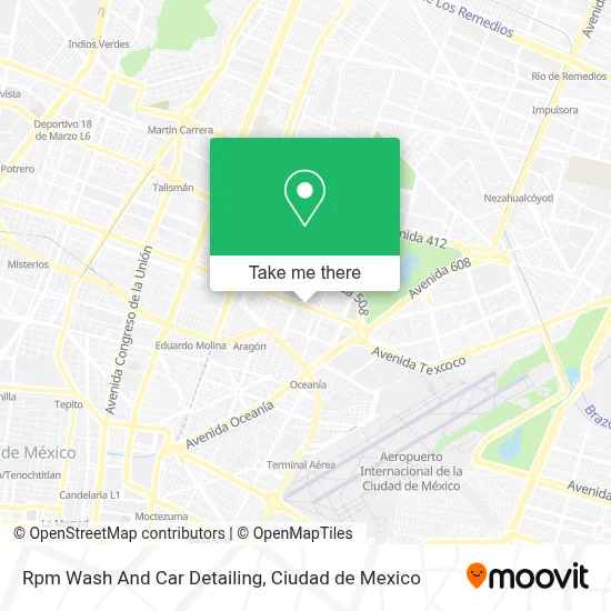 Rpm Wash And Car Detailing map