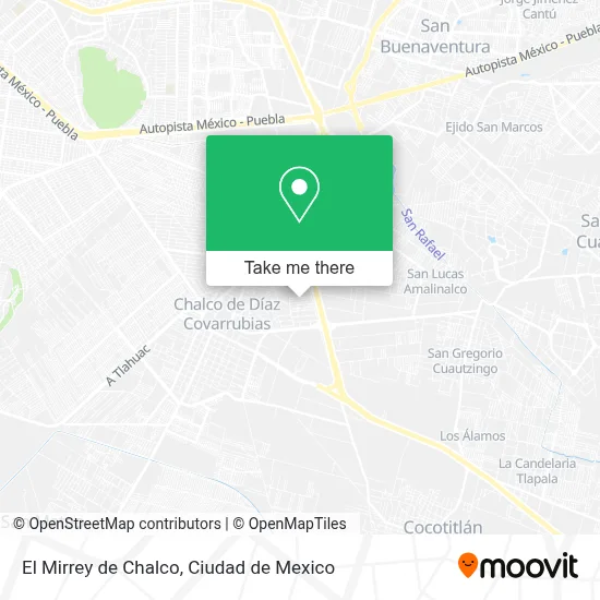 El Mirrey de Chalco map