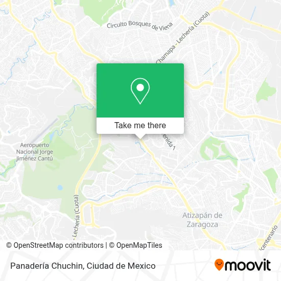Panadería Chuchin map