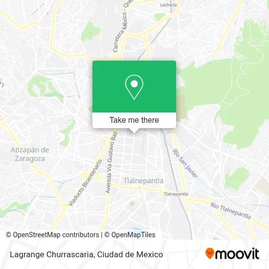 Lagrange Churrascaria map