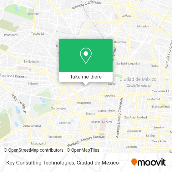Key Consulting Technologies map