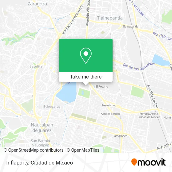 Inflaparty map