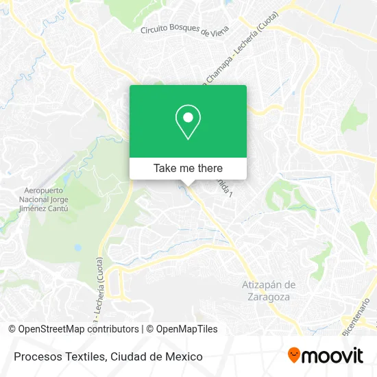 Procesos Textiles map