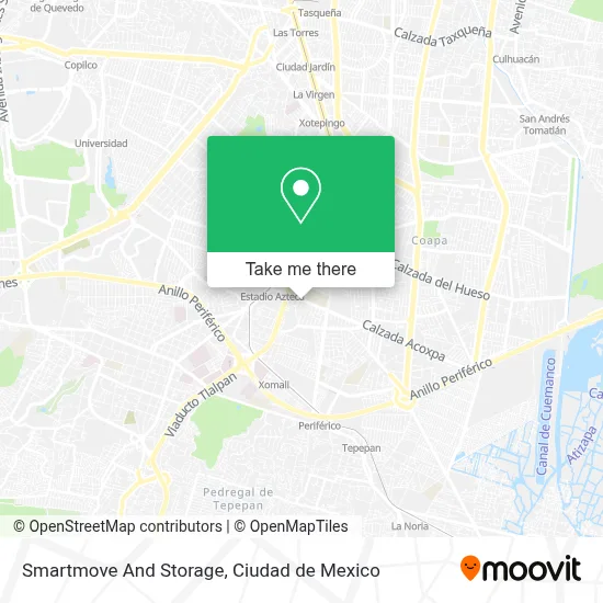 Smartmove And Storage map