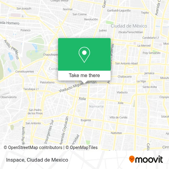 Inspace map
