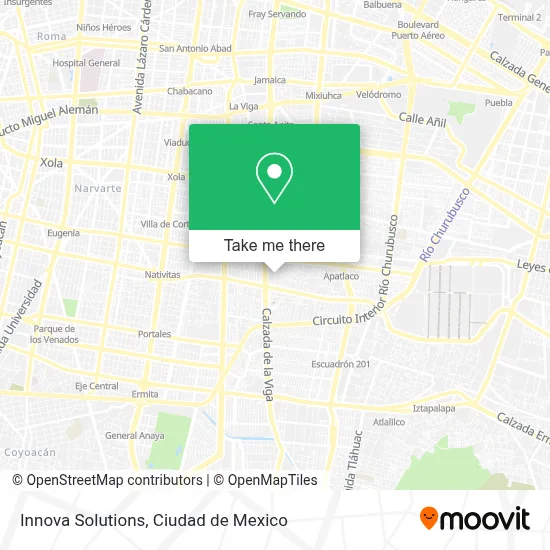 Innova Solutions map