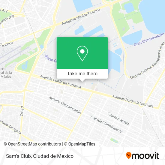 Sam's Club map