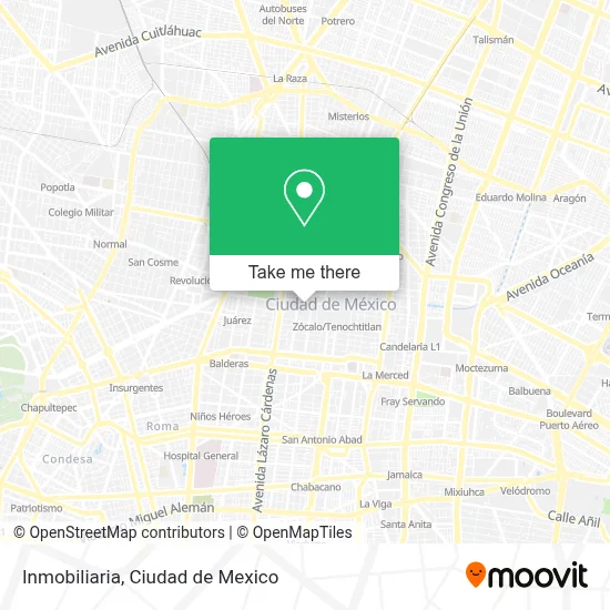 Inmobiliaria map